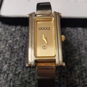 Gucci Gold and Silver Women's Watch